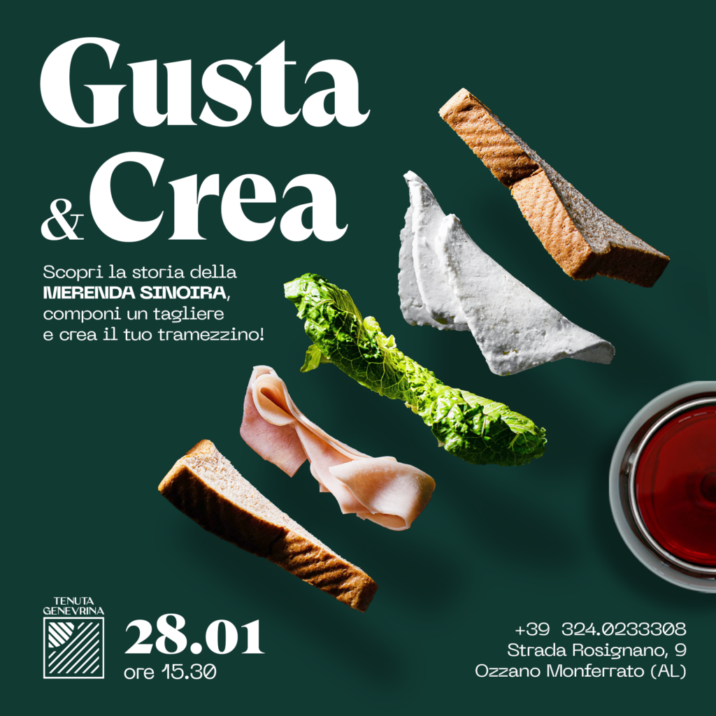 Gusta & Crea: quando l'aperitivo si chiamava merenda sinoira!