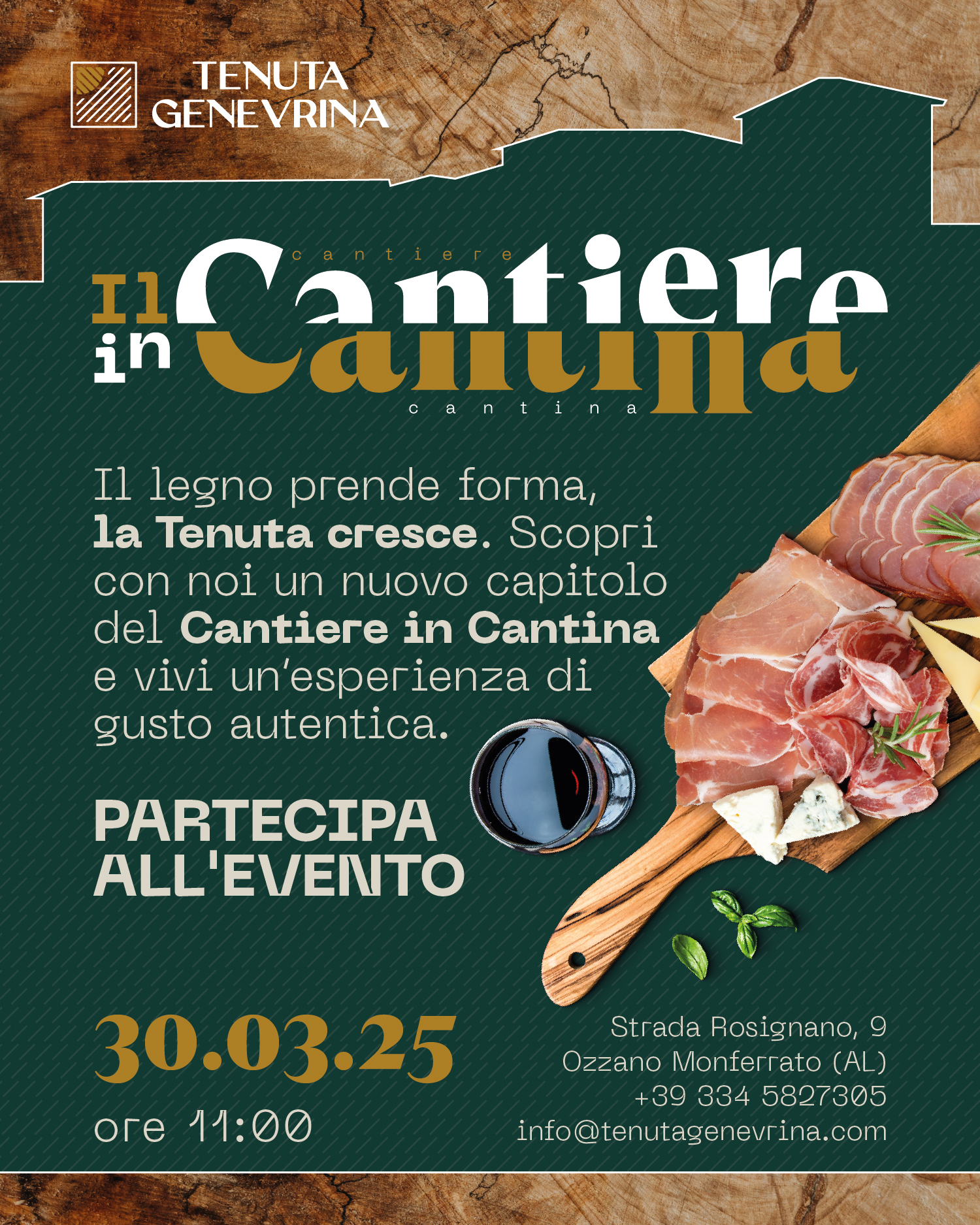 Locandina Il Cantiere in Cantina